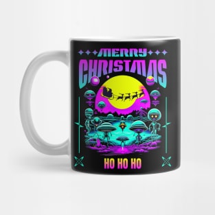 Sci-fi Christmas Aliens Mug